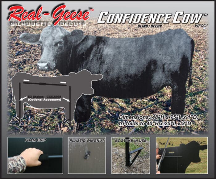Confidence Cow Silhouette