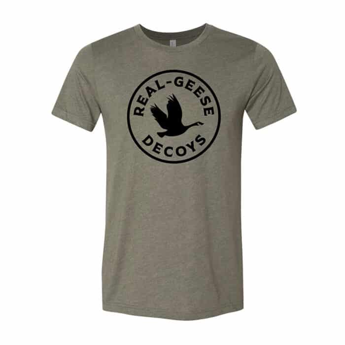 Real Geese Circle Green T-Shirt