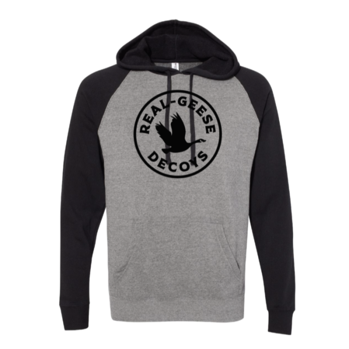 Real Geese Circle Logo Grey/Black Sweatshirt